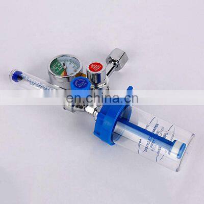 Good quality cylinders usage medical gas gauge meter  oxygen flow meter oxygen gas regulator