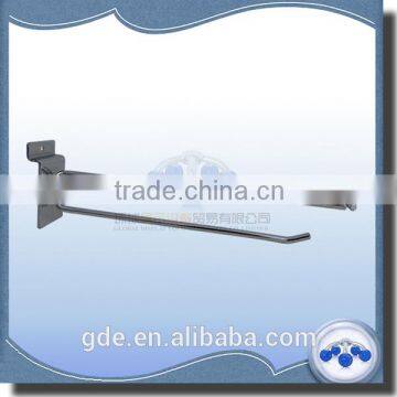 European display slatwall hook with price tag