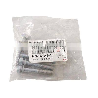 8-97061543-0 8970615430 Exhaust Manifold Screw Bolt for Fvr 4HK1 Genuine Isuzu Part