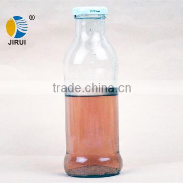 400ml glass juice bottles with tin cap