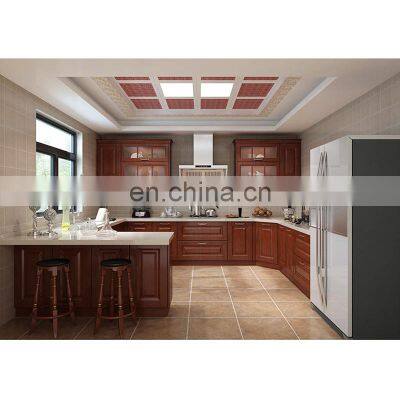 China Supplier Solid Wood Shaker Kitchen Cabinet photo-2