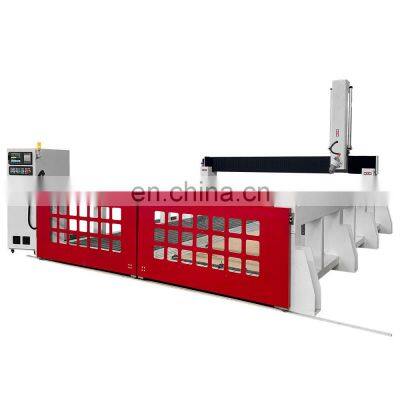 High Z axis 4 Axis CNC Router Machinery Swing Spindle Wood cnc router eva foam engraver