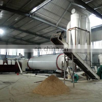 Hot Selling Design Industrial Sawdust Small Rotary Drum Dryer With Favorable Price