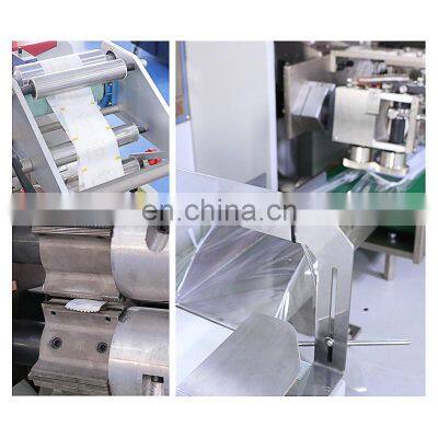 Automatic Face Mask Pillow Type Bag Sealing Packing Machine High Speed Wet Tissue Hand Towel Packaging Machines photo-5