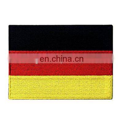 Country Flag Woven Patch, South Korean Flag Iron on Embroidery Patches Custom Embroidered Patch photo-2