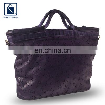 Manufacturer of Genuine Leather Soft Women Handbag at Reasonable Price