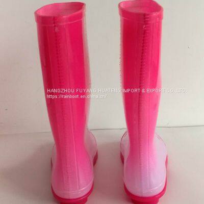 Colour Women Boots,New Fashion Female Rain Boots,Popular Style Lady PVC Boots,Colourful Ladies Boots photo-3