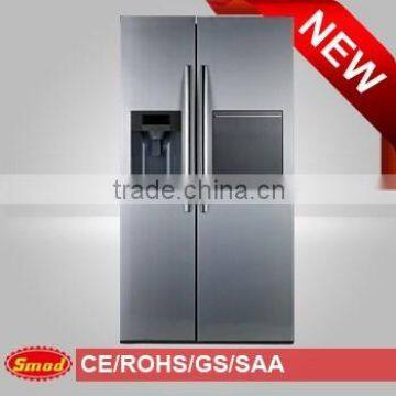 Side by Side Refrigerator With Ice Maker&water Dispenser