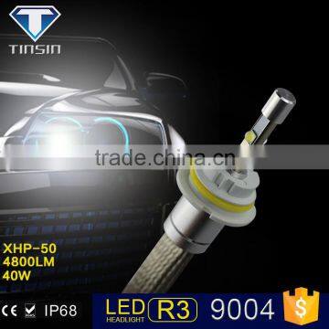 New Arrival New Generation Auto Accessories Led Bulb H4,40W 4800lm 6000k Highpower h1 h3 h4 h7 H11R3 Auto Car Led Headlight Bulb photo-6