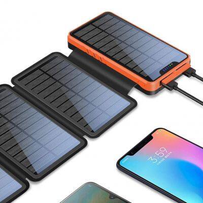 Solar PowerBank 26800mAh Large Capacity Outdoor Waterproof Solar Power Bank Powerbank 26800mAh