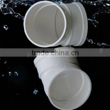 PVC 45degree elbow for Drainage Pipe System verified by BV/ISO