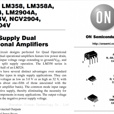 onsemi LM393DR2G universal comparator ON/ON Semiconductor package SOP batch 21+