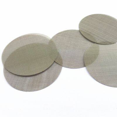 High Precision 304 Stainless Steel Woven Wire Mesh Filter Disc for Industrial Filtration photo-4