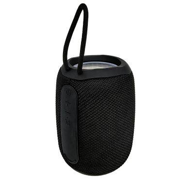 2024 New Products Outdoor IPX 6 Waterproof Colorful LED Light Fabric Bluetooth 5.3 Wireless Speaker