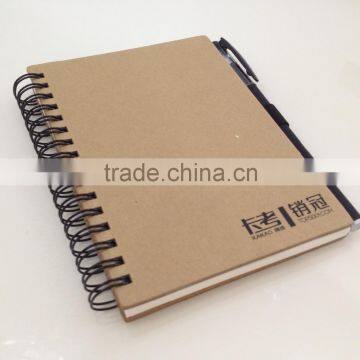 Double wire spiral binding notebook NSXQ-NP0004