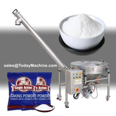 Screw Conveyor Food Grain Auger Feeder Machine with Hopper