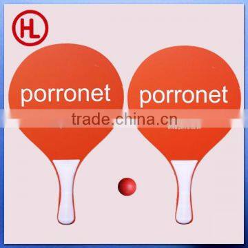 Porronet Custom Hot Sale High QUALITY Promotion Gift Outdoor Game Wooden Beach Tennis Racket /beach Paddle Racket Wholesale photo-2