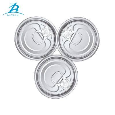 Custom Printed 126mm 502# Aluminum Full Aperture Easy Open End Lid PET Bottle Can Lids