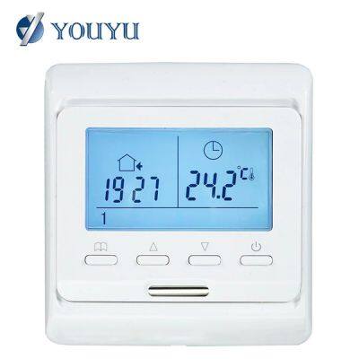 Manufacturer Price Modern Design Smart WiFi Thermostat for Warm Floor Underfloor Heating System Thermostat