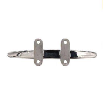 Heavy Duty 316 Stainless Steel Marine Grade Flat Top Low Silhouette Trimline Cleat Dock Cleat for Boats Sailboats photo-4