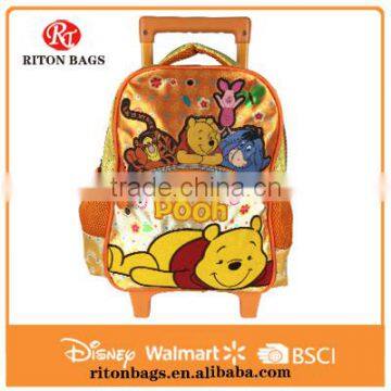Cute Pooh Hard Case Cheap Kids Trolley Bags With Cartoon Design Winnie the Pooh for Childern