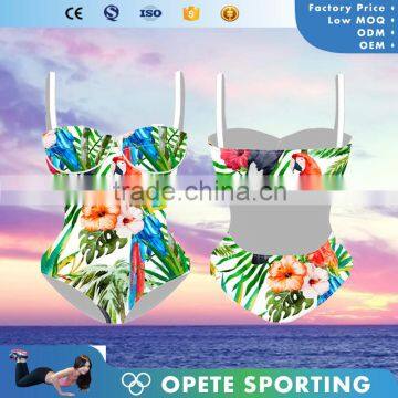 (ODM/OEM Factory/Trade Assurance)2016 beach cover, apparel swimwear bikini one piece women swimming bathing suit