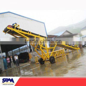 China SBM adjustable height belt conveyor