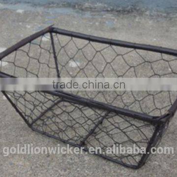 rectangular chicken wire basket