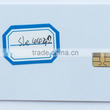 MDC9 SLE4442 writable plastic smart card with 256byte capacity