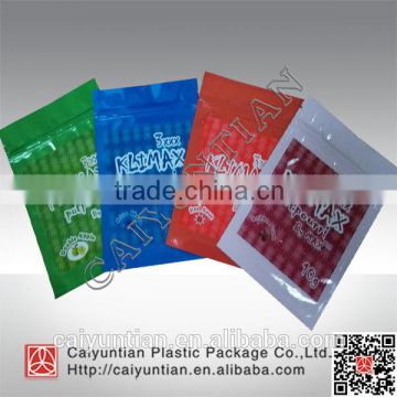 3XX 5X 10X KLIMAX 10g plastic zipper bag