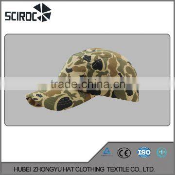 Hat With 3d Embroidery Tiger Camo 54-60cm Size Fits All camo hat