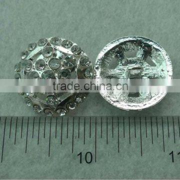 21MM Metal Rhinestone Sewing Button #AY618 Sewing Craft Buttons for garment accessory