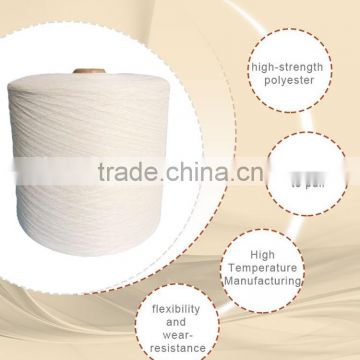 Raw white 206 thread for bag closer / polyester thread