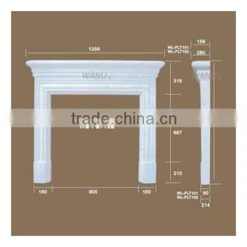 Cornice decorative for fireplace