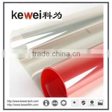 Kewei Building film Transparent Window glass film/energy saving and anti-explosion security window film ,