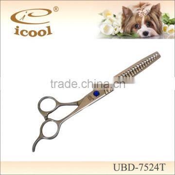 UBD-7524T hot selling Teeth Notching Texturizing Dog Grooming Scissors