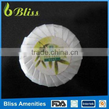 N53 Round Transparent Wholesale Mini Custom Hotel Soap photo-3