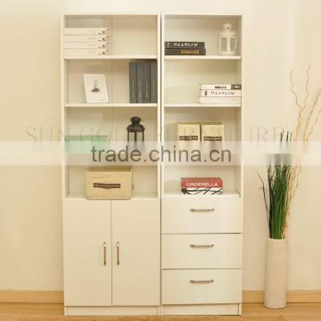 Wooden office cabinet wooden book rack wooden bookcase (SZ-FCB352)