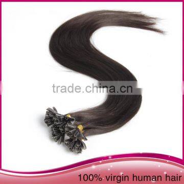 Pre-bonded Hair U-tip Hair I-tip Hair Clip In Hair Brazilian Virgin Remy Straight Hair Weaving photo-2
