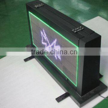 Led lighted sign taxi open wireless full fix message led sign board