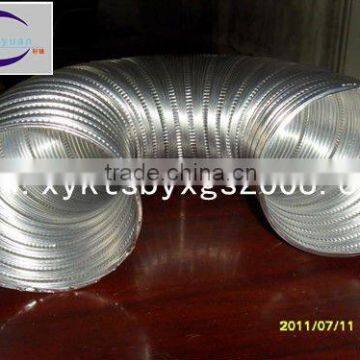 Semi-rigid flexible duct for kitchen ventilation