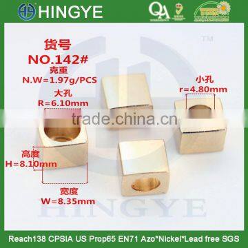 Black Metal Square Cord End Wholesale photo-2