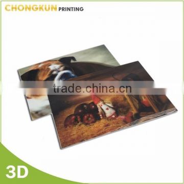 Lenticular printing 3d lenticular art picture for gift