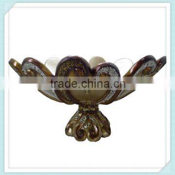 Elegant Decorative Polyresin Fruit Dish