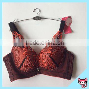 European manufacturer Christmas Large Size Bra of Lace