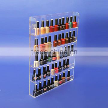 Clear Acylic Wall Mounting Nail Polish Display