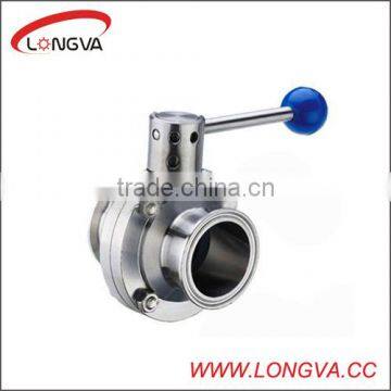 Stainles steel 6 inch butterfly valve