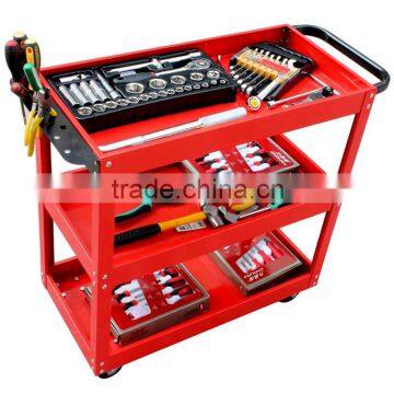 LAOA 3 Layer Tool Trolley, Multifunction Prepare and Accessories Tool Trolley Cart photo-3