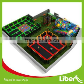 Professional manufacture indoor trampoline park equipment with factory price