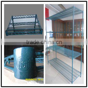 NSF Listed Best Selling Chrome Plated Metal Wire Mesh Shelving Wire Closet Shelving With High Quality photo-5